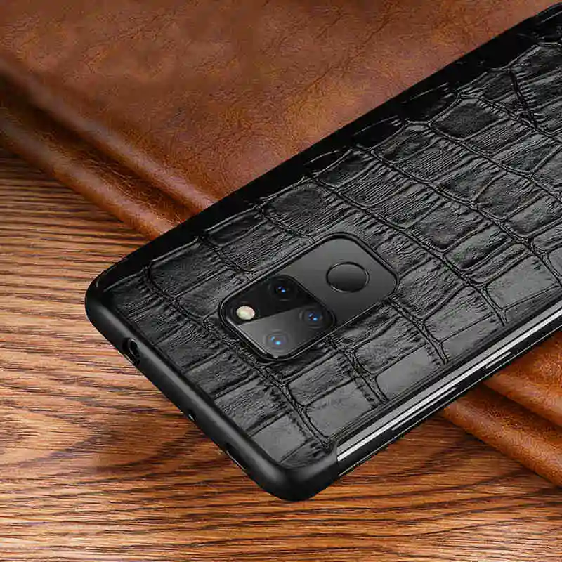 Genuine Leather Case For Huawei Mate 20 Pro Intelligent Case Cover Window View Coque For Huawei Mate 20 Case