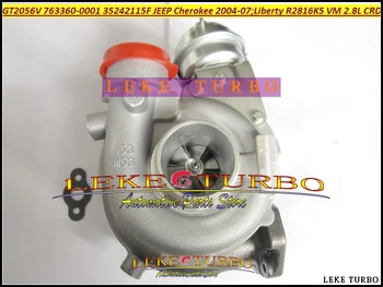 

GT2056V 763360 35242115F 763360-0001 763360-5001S Turbo Turbocharger For Jeep Cherokee 2004-07 Liberty 2004 R2816K5 VM 2.8L CRD