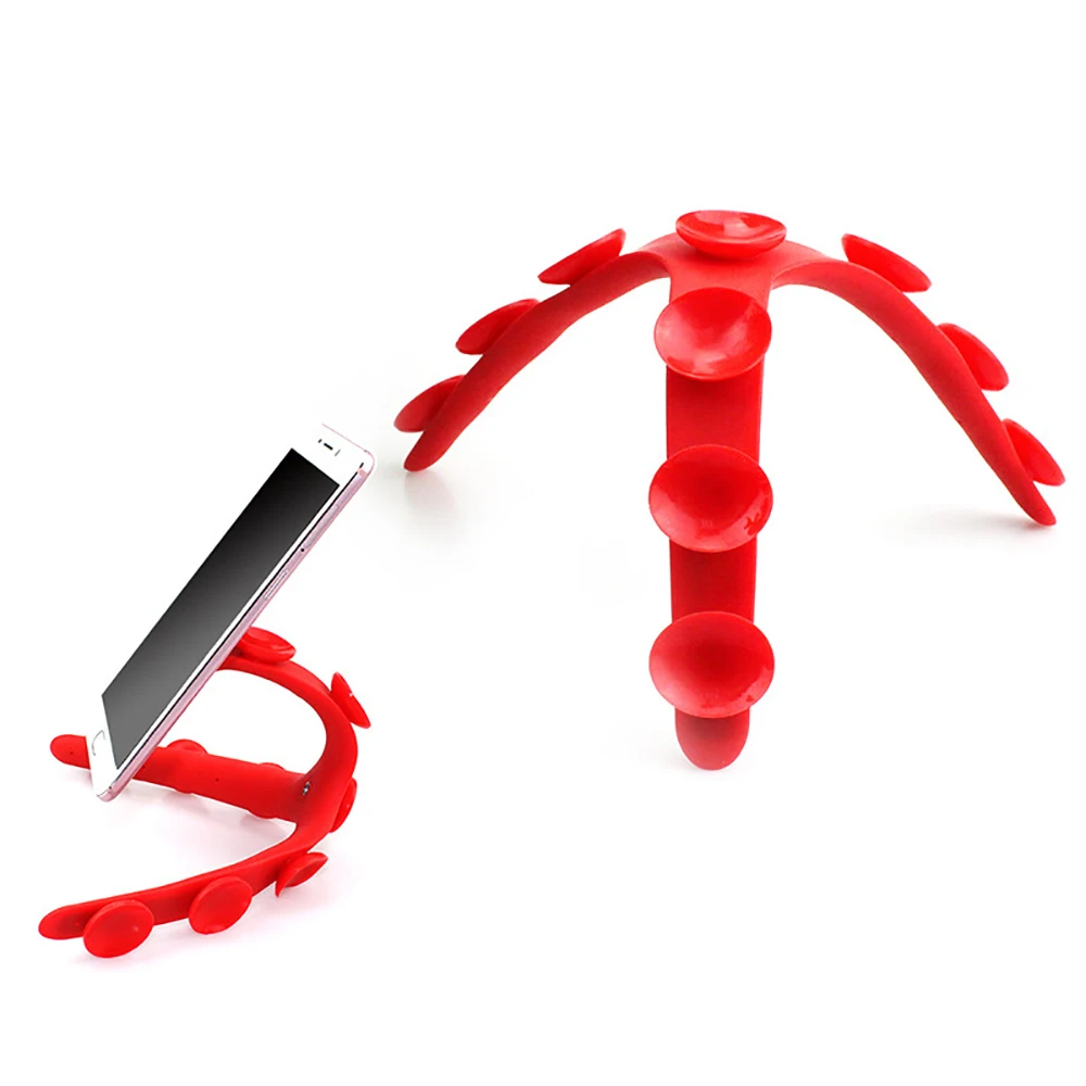 Creative Octopus Tentacles Smart Phone Holder Bracket Tripod Mount