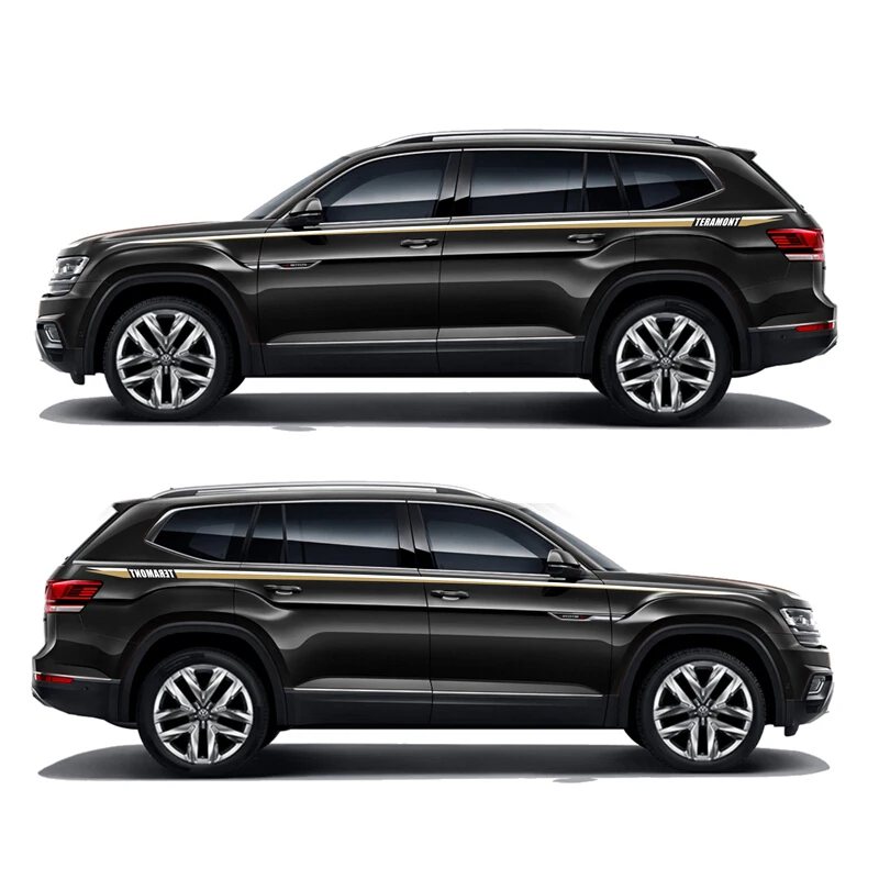 Автомобильный Стайлинг, Спортивная Автомобильная Наклейка для Volkswagen Teramont, автомобильные аксессуары и наклейки, Авто Наклейка