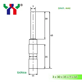 

High Speed Steel Parts paper drill bit for Printing machine, Cone Angle,3 mm 10pcs/Pack