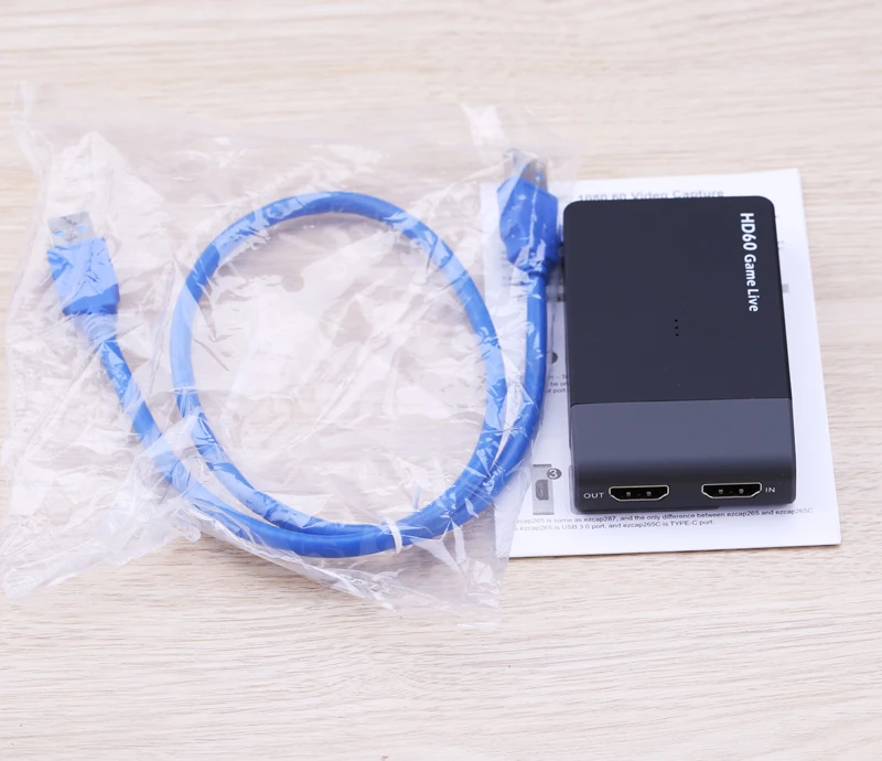 Ezcap261M USB 3,0 HD видео игры Capture 1080P 60fps встречи потоковая трансляция в прямом эфире видео конвертер для xbox один PS4 WII U