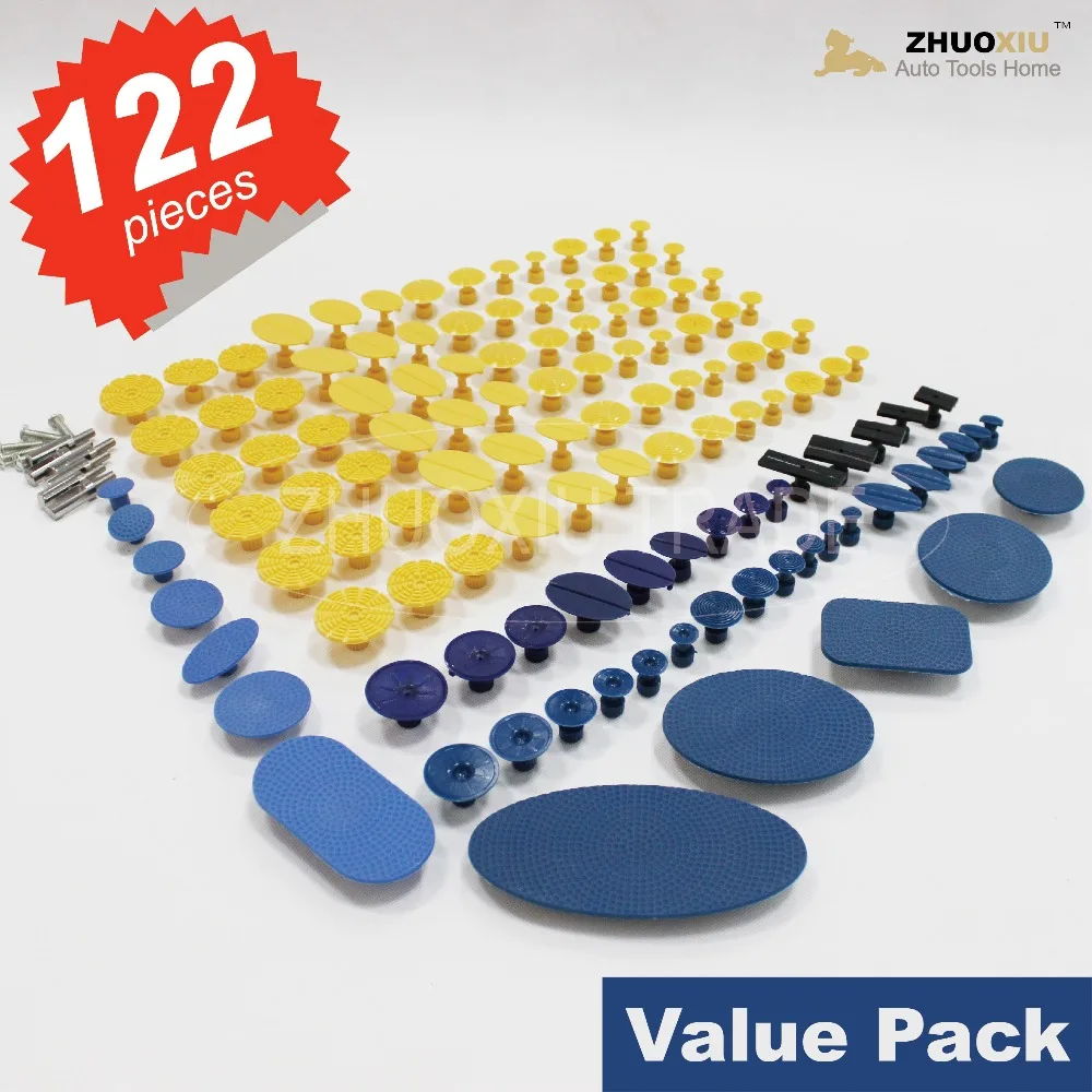 

122pieces PDR TAB,Adapter Pulling Pad Assorted sizes(TAB-122H)