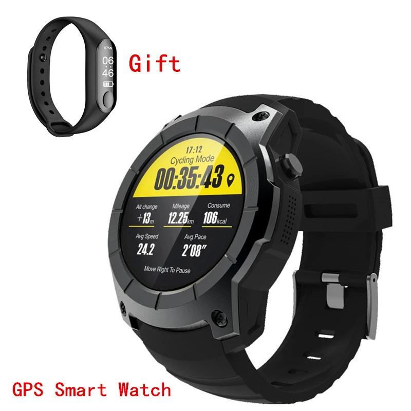 

2G SIM Card Smartphone GPS SmartWatch Men Women Bluetooth relogio Heart Rate Speed Fitness Tracker GSM GPRS Clock PK Xiomi Watch