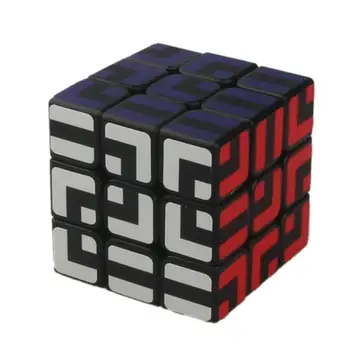 

2019 New Arrivals CubeTwist 12-Color 3x3x3 Magic Cube Maze Type Magic Cube for Children Adult Playing Kit
