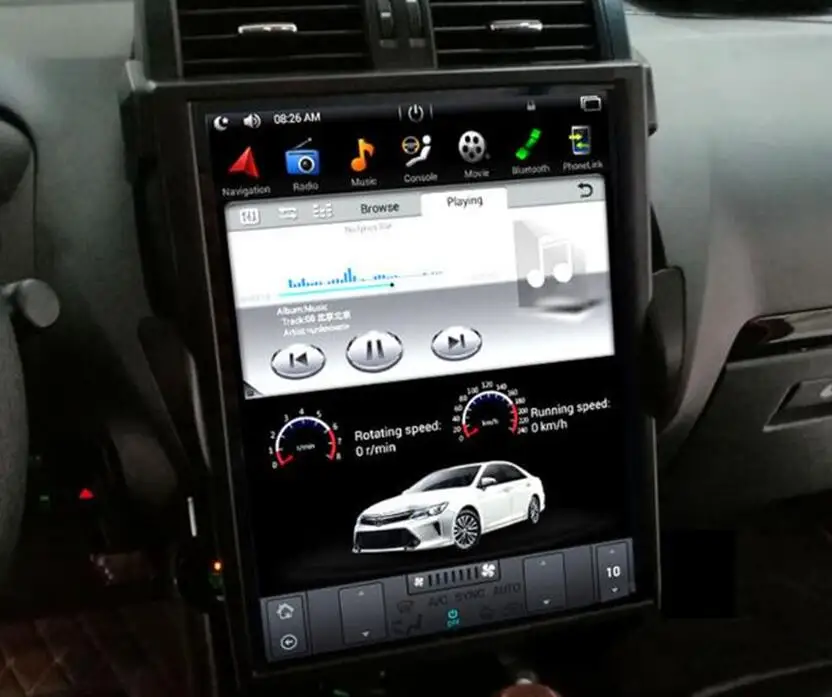 1" Tesla Android 7,1 6,0 подходит для TOYOTA PRADO/LC150/PRADO 150 автомобильный dvd-плеер навигация gps радио 3g