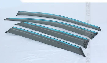

4pcs Window Visor Vent Shades Sun Rain Guard Deflector For Kia Sportage 2011 2012