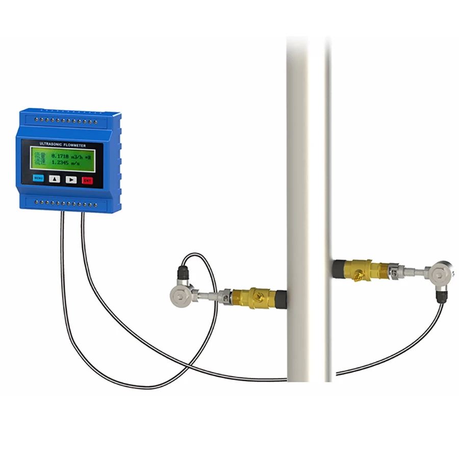 

TUF-2000M Digital Ultrasonic Flow Meter Flowmeter with DN50-700mm