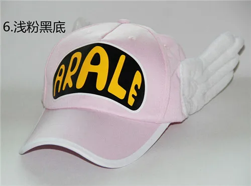 Dr. Slump Arale Angel Wings аниме шляпы для косплея летняя кепка для взрослых Размер Sunhat - Цвет: 6