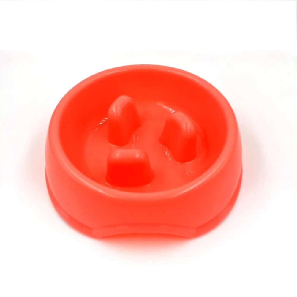 Pet Dog Feeding Food Bowls Puppy Slow Down Eating Feeder Dish Bowl Prevent Obesity Pet Dogs Supplies Anti-Gulping  Eating Dish