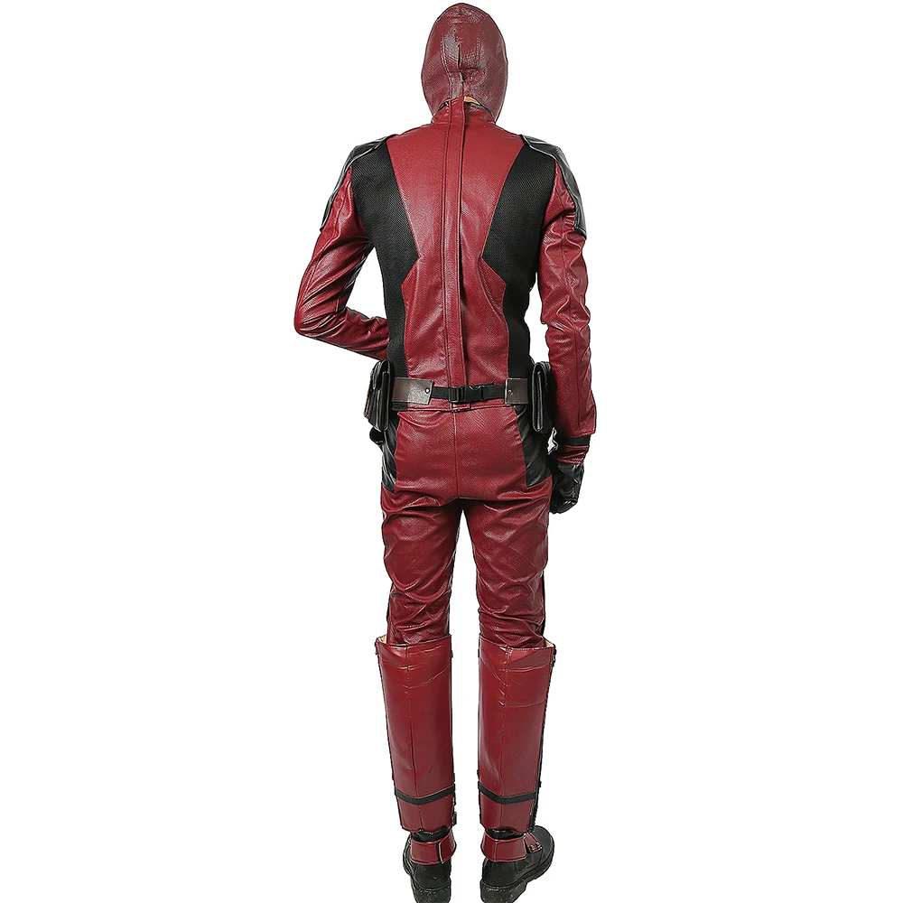 XCOSER Женский костюм супергероя Дэдпула Уэйда Уилсона высококачественный