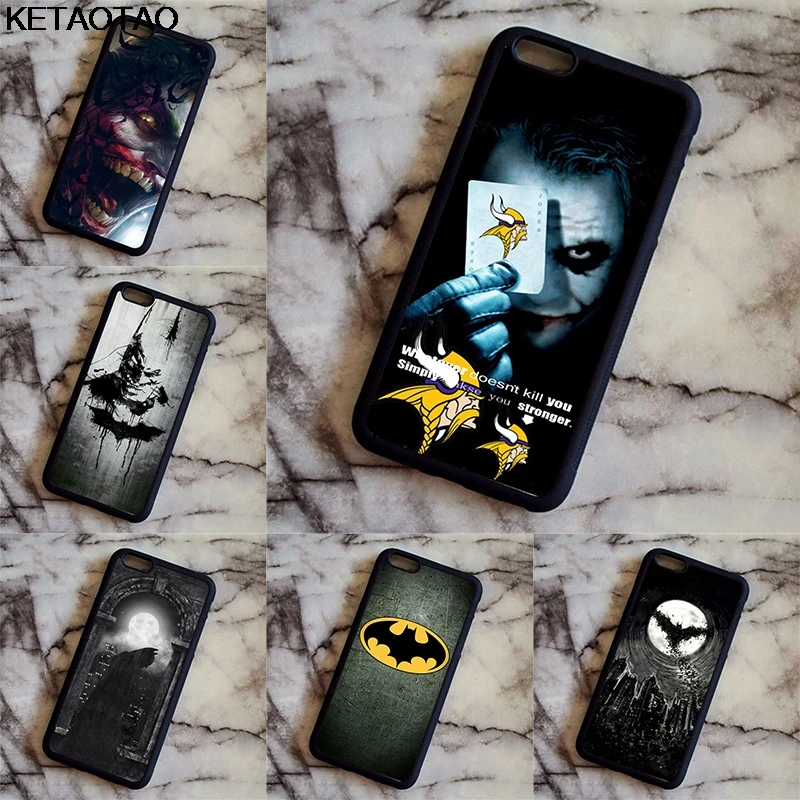Чехлы для телефонов KETAOTAO Joker Batman The Killing Joke Samsung S3 S4 S5 S6 S7 S8 S9 NOTE 7 8 мягкий силиконовый