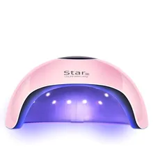 УФ светодиодный светильник для ногтей 36 Вт Сушилка для ногтей инфракрасная Индукционная машина для маникюра и маникюра с умный выбор времени набор двойного света для всех гелей