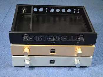

PASS1.7 Preamp Chassis Full Aluminum Power Amplifier Case DIY HIFI Shell