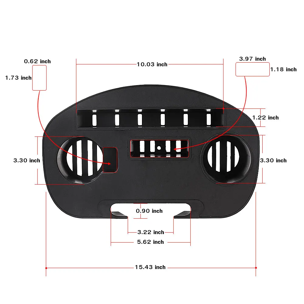 

1 Pc Convenient Cup Holder Clip-On Beach Chair Useful Tray Folding For Coffee Bottles Phone Accessory Home Garden Supplies