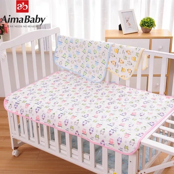 

Cloth Diapers Baby Nappy Changing Pad Cotton Ecologic Diaper Changing Table Waterproof Mattress Bed Sheet Infant Change Mat