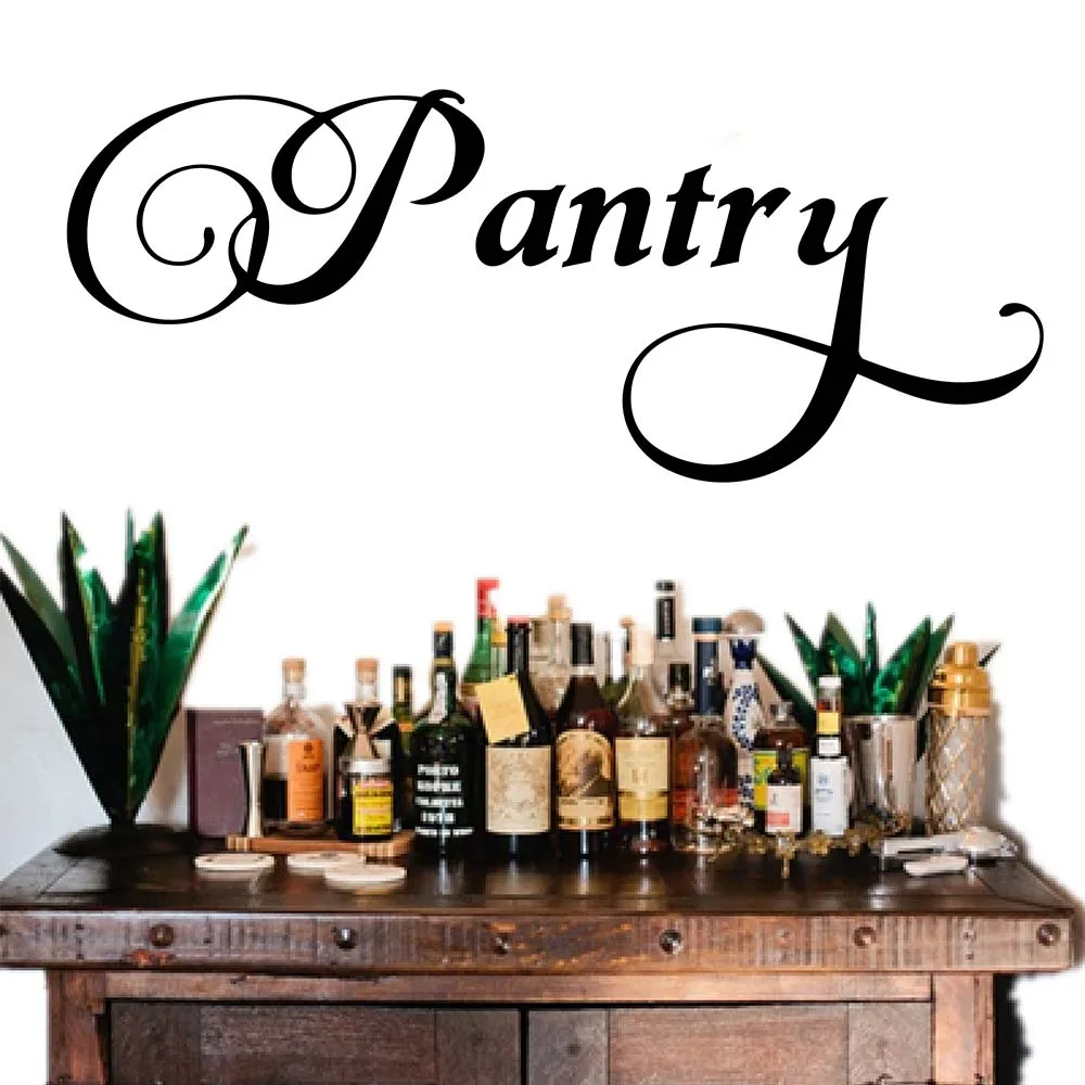 Pantry Wall Decal Pantry Label Wall Sticker Pantry Label Door Sticker