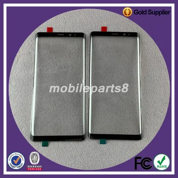

100pcs/lot Free shipping Screen outer Glass for samsung note8 note9 S8 S9 note5 Front Glass Replacement black OEM quality