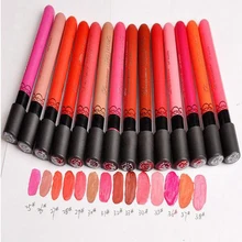 114 шт./лот Batom Матовая жидкая губная помада Maquiagem Labiales Длительное Действие pintalabios Красота Макияж Batons 38 цветов