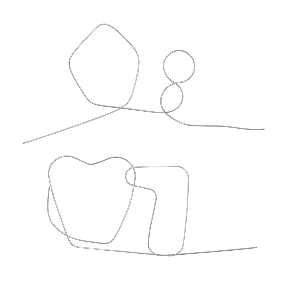 1 Pcs New Easy Magic Nitinol Shape Meta Memory I Wire Fire Prediction Number Diamonds