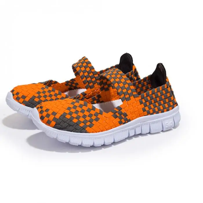 New Women Slip-On Light Weight Elastic Trainer Sports Water Shoes Sneakers Summer Ladies Shoes sapato feminino