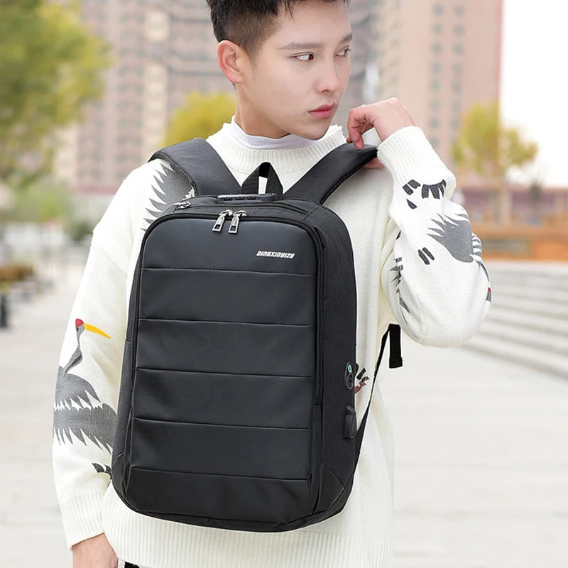 USB Charging Laptop Backpack Men Multifunct Anti Theft Backpack Men Travel Backpack Waterproof School Bag Male Mochila