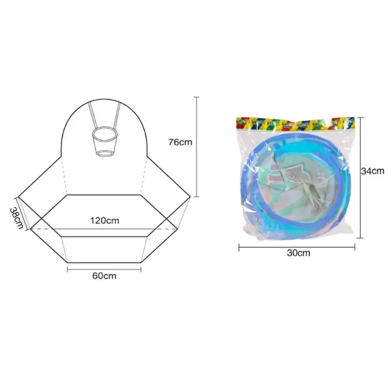 1,2 м портативный детская палатка дома Складная дети детские игры игровые палатки игрушка с бросать мяч в баскетбольную корзина океан мяч