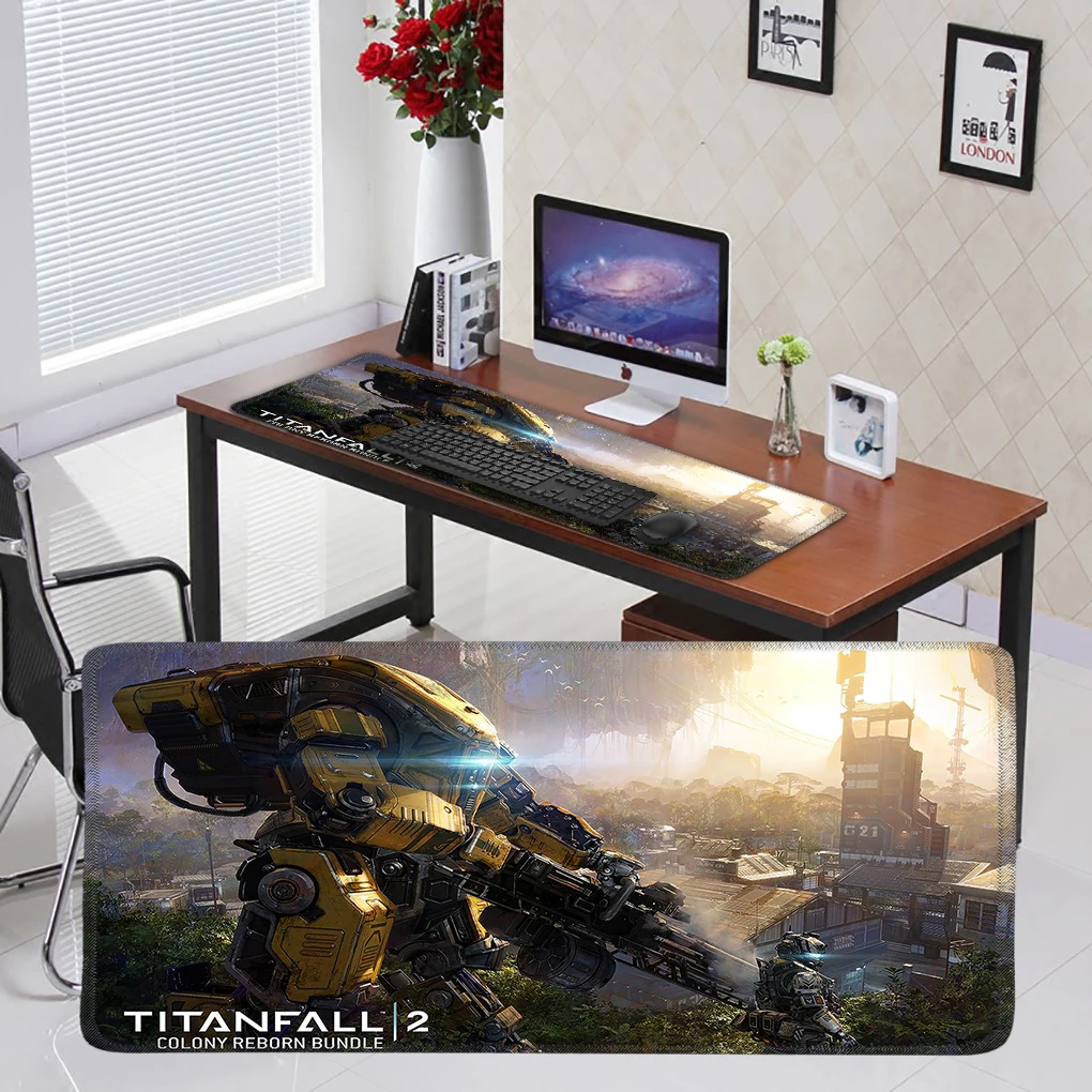 YIMAOC 40*90 см большой коврик для мыши геймер Коврик резиновый игровой Настольный с