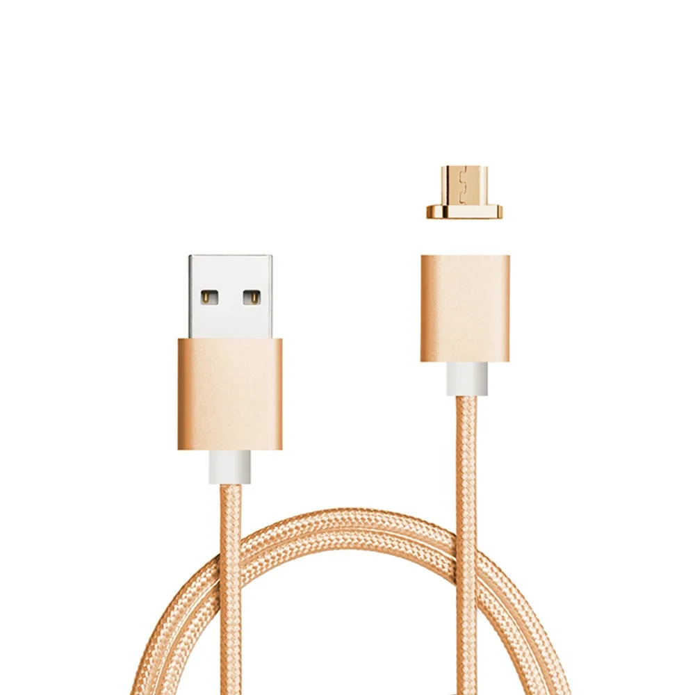 

Moveski M2 Magnetic Charging Mini Micro USB Magnetic LED Display Data Sync Fast Charge 3.ft Cable for Android