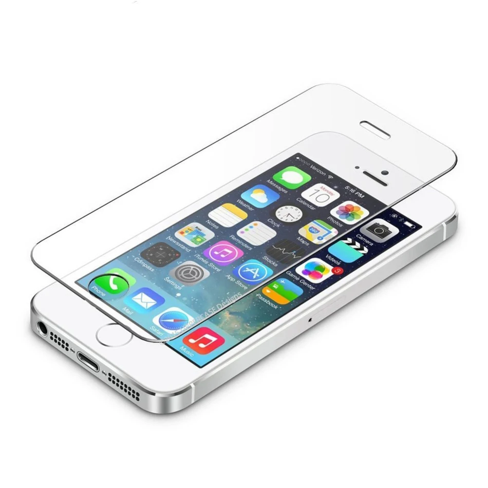 Ультратонкий 9 9н 2.5D Премиум Закаленное Стекло Экран Протектор Для iPhone 5 5S 6 S 7 плюс