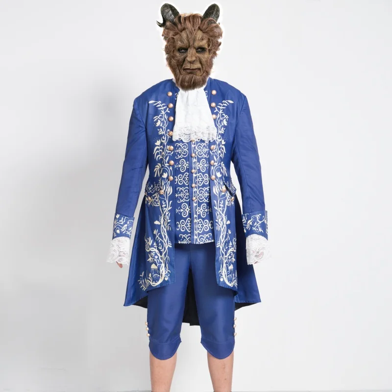 Adults Movie Beauty And The Beast Prince Adam Costume Halloween