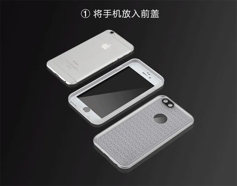 Shockproof TPU+PC Waterproof Screen Touch Phone Cover for iphone 6 (16)