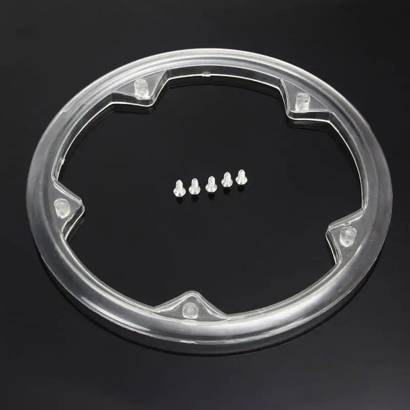 3pcs Plastic Road Bike Chain Wheel Cover Chain Guard Ring Crankset
