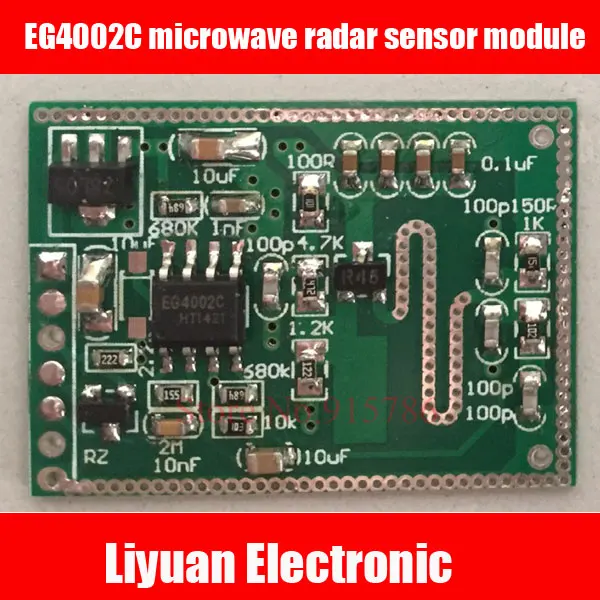 3pcs EG4002C microwave radar sensor module / 7V 25V radar sensor