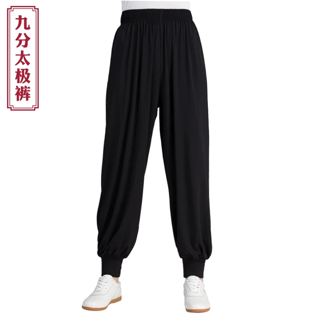 Tai Chi Pants Men And Women Home Furnishing Kungfu Trousers-in Martial ...