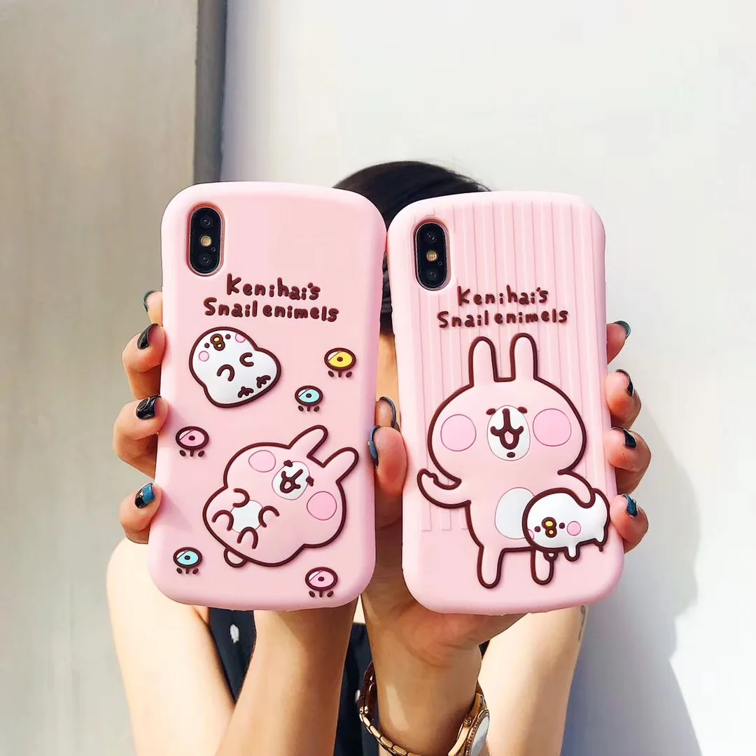 

Cute Cartoon Kara Hera Rabbit Phone Case for IPhone 6 6s 7 8 Plus X XR XS MAX Soft Silicone Anti-Knock Phone Shell Concha Coque