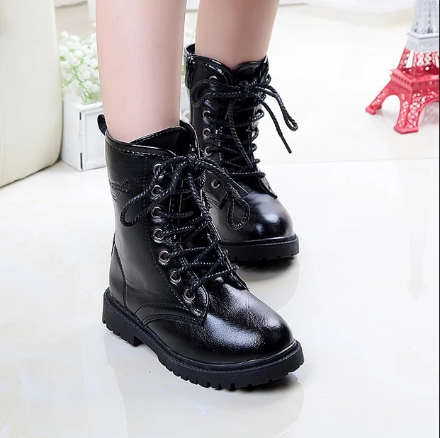 

Child boots boys winter child shoes male martin boots female boots with a single child spring and autumn boots 3 4 5 6 7 8