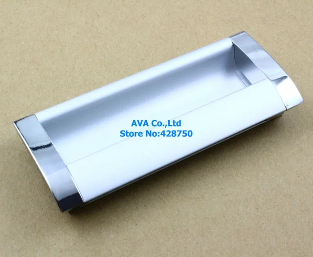Aliexpress 5 Pieces Flush Mounted Furniture Drawer Pull 5 Pieces Flush Mounted Furniture Drawer Pull Cabinet Aluminum Handle With S