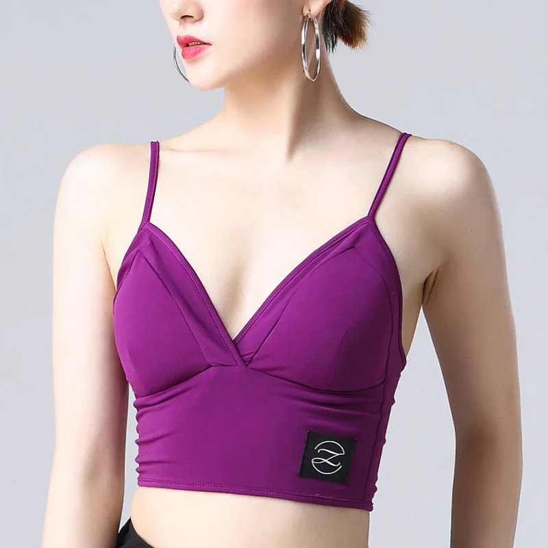

Latin Dance Dress Bra For women Ballroom Dance Competition Dresses Top Latin Dance Bra Fit Latin Dance Suit DQS1840