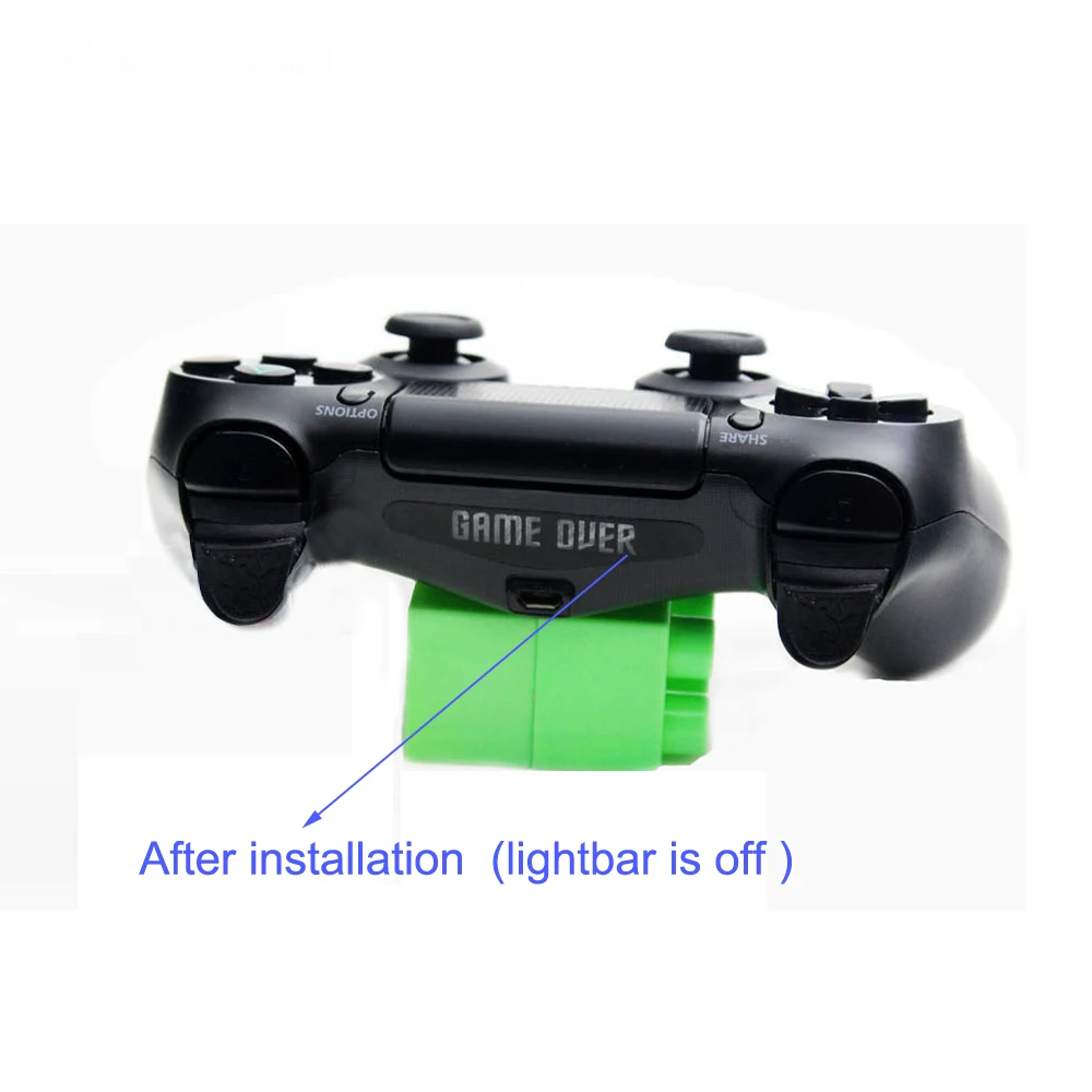 10 шт./20 шт./40 шт. для игровой системы PS4 контроллер на заказ светильник виниловая наклейка светодиодная наклейка для sony PS4 Playstation 4 геймпад