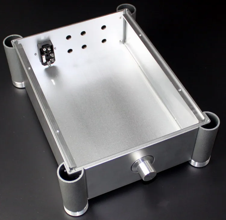 NEW arrive YJ WA26 amp chassis aluminum amplifier enclosure aluminum tube amplifier chassis With cooling hole aluminium chassis NEW arrive YJ WA26 amp chassis aluminum amplifier enclosure aluminum tube amplifier chassis With cooling hole aluminium chassis