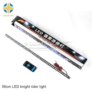 48-LED IP68 Wasserdichte 56CM Bar Licht 5050 20 modi Auto LED Knight Rider lichter LED Streifen Scanner beleuchtung