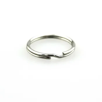 

25mm 304 Stainless Steel Key Ring LED Keychain Ring (100pcs/lot)