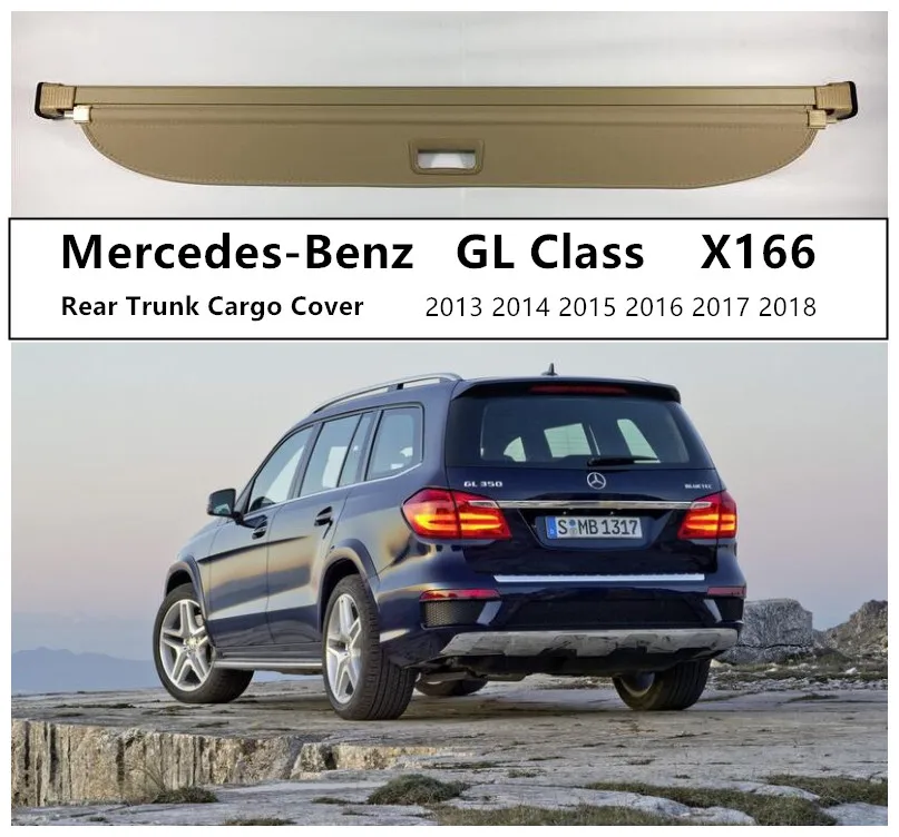 Багажник заднего багажника для Mercedes Benz GL X166 GL350 GL400 GL500 GL550 2013 2019