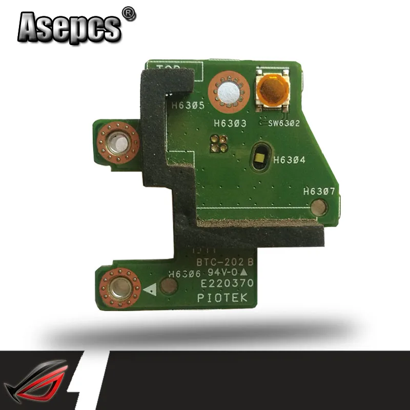 

For Asus ROG G750 G750JX G750JH G750JM G750J G750JW G750JS G750JZ DC Power Jack Board Socket Switch Button 60NB00M0