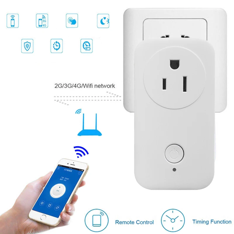 Timethinker 10 шт. умная розетка WiFi Homekit вилка для Apple Homekit Alexa Google Home AU US EU разъем электропитания стандарта Великобритании розетки DHL