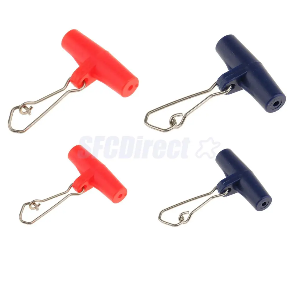 20 Pieces Fishing Sinker Slides Fishing Snap Fishing Connector Fish Finder