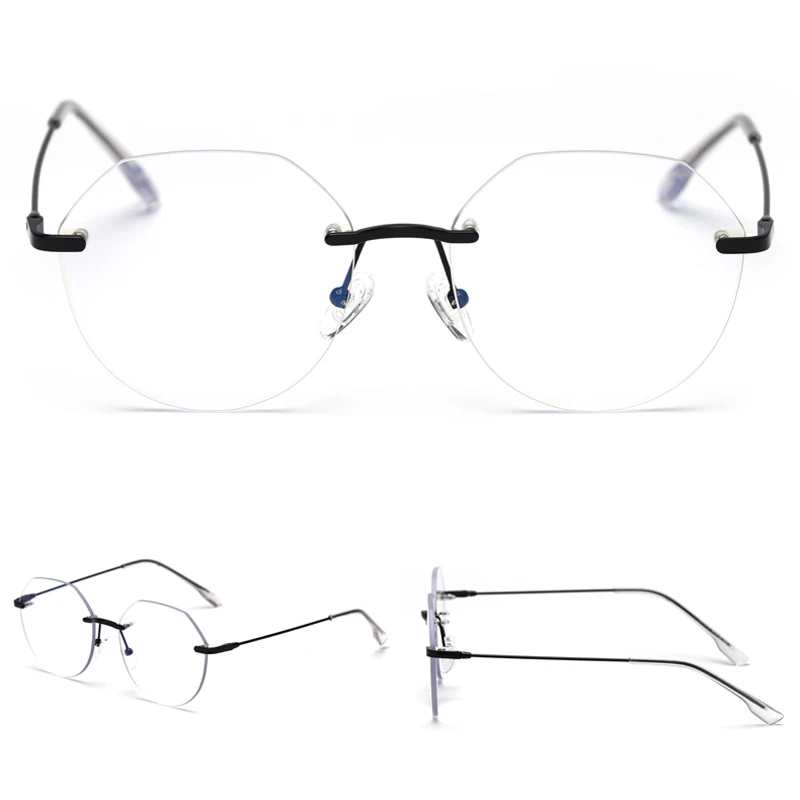 women's rimless glasses 8262 detail (7)