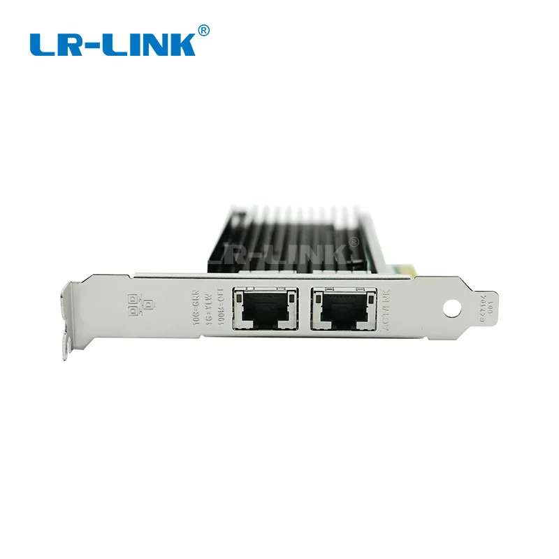 LR-LINK 9802BT 10 Гб Ethernet серверный адаптер двухпортовый PCI-E Сетевая карта Lan контроллер NIC Intel X540-T2 совместимый