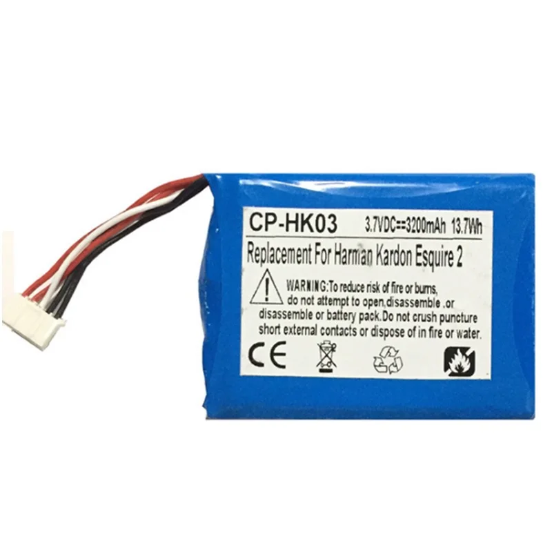 Günstige GSP805070 Batterie für Harman Kardon Esquire 2 Lautsprecher 3,7 V 3200 mAh Neue Li Po Li Polymer Wiederaufladbare Batteria pack Ersatz